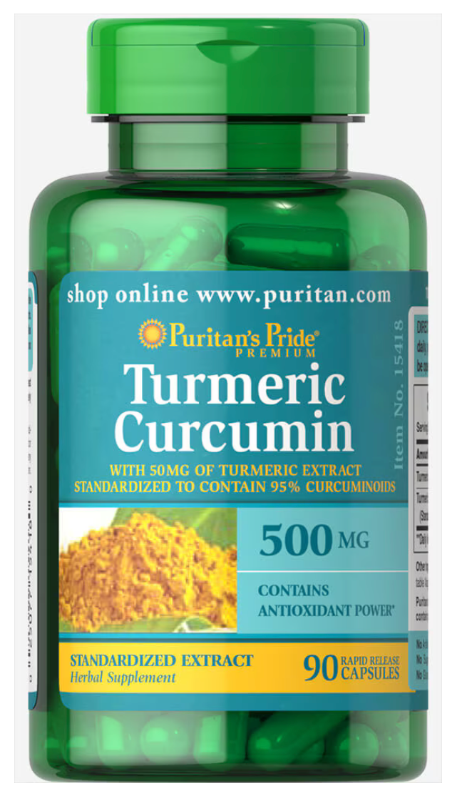 PURITANS PRIDE TURMERIC CURCUMIN