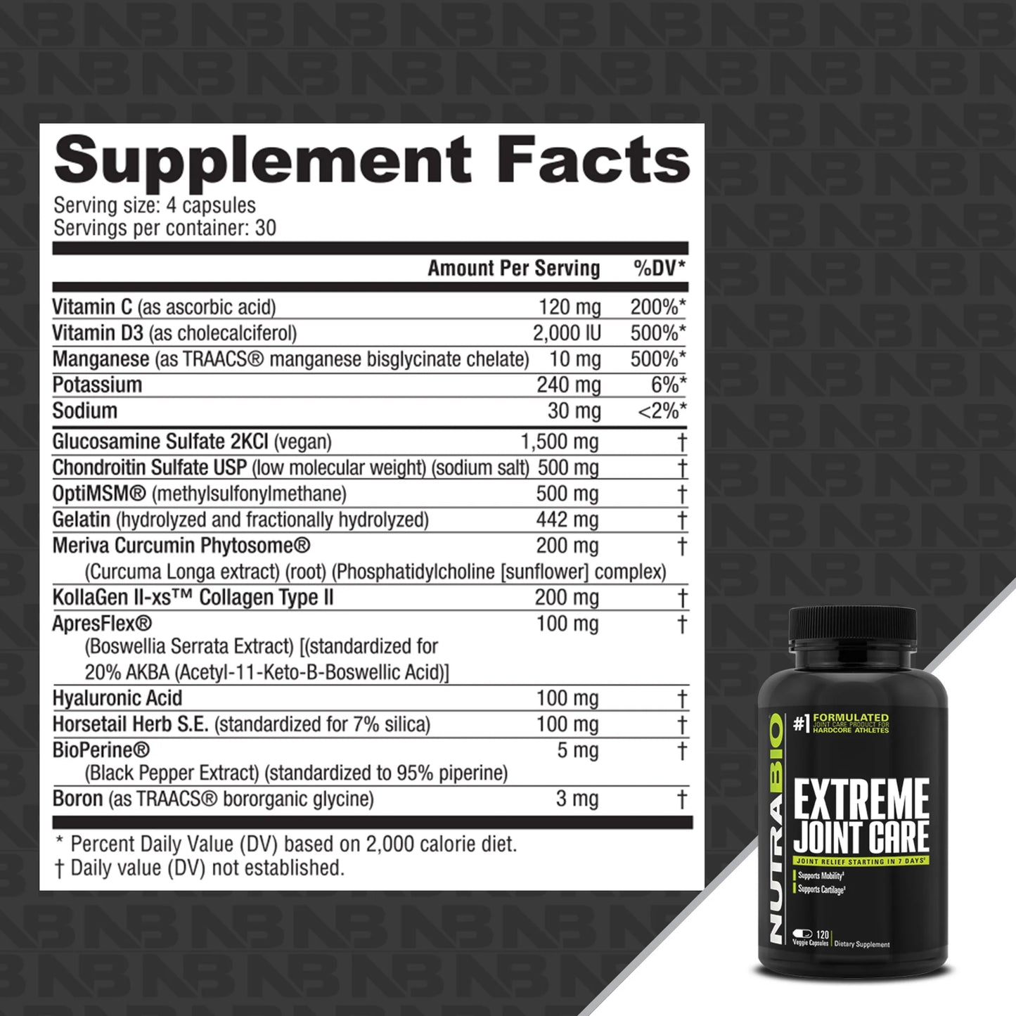 Nutrabio Extreme Joint Complex